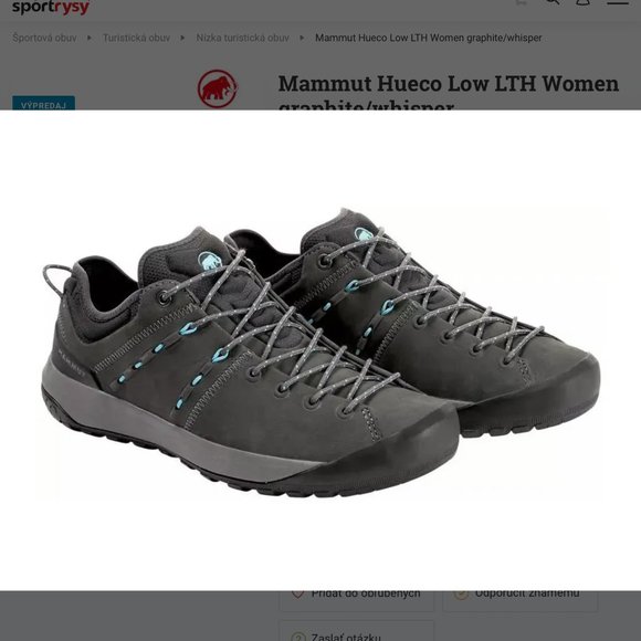 NEW ⭐️ Womens Mammut Hueco Low LTH Leather Sz W US 6 - Picture 2 of 8